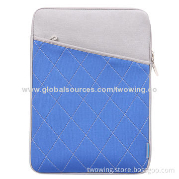 Neoprene laptop bag, suitable for iPad mini, cell phone , for promotional purposes